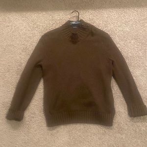 Brown Polo Ralph Lauren Sweater L Turtle neck